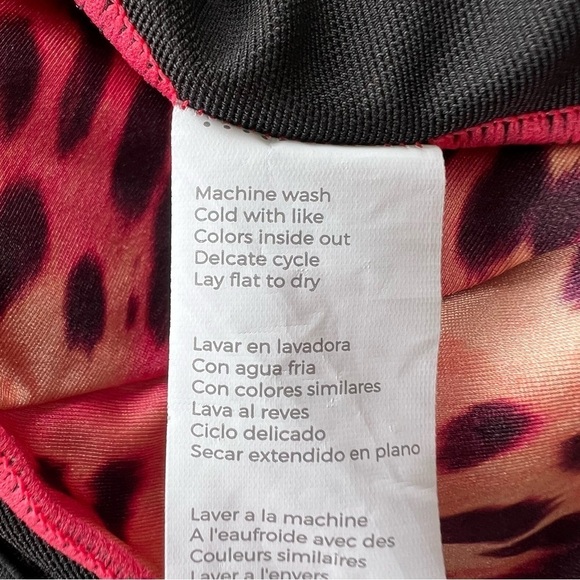 Yitty Headliner Shaping Midi Bralette Yitty Kitty Pink Animal Print NWT Plus 3X - Picture 10 of 11